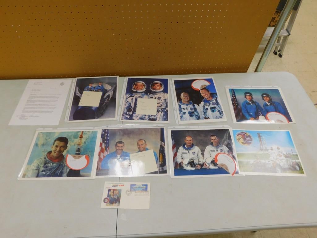Assorted NASA Lot including Pictures of Various Crews including Apollo Soyuz, Gemini, etc. (1 of 20)