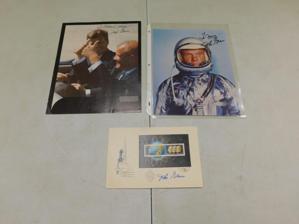NASA Astronaut John Glenn Signed Pictures - No COAs (1 of 9)