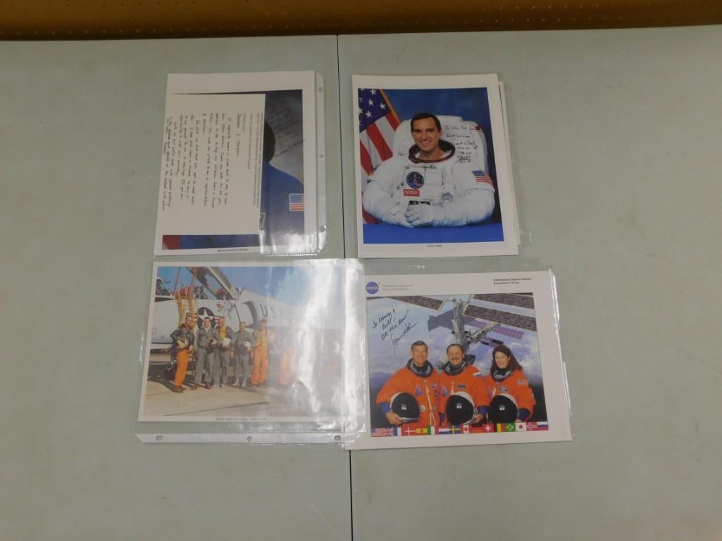 Assorted NASA Astronaut Photos with Autographs - No COAs and some correspondence (1 of 18)