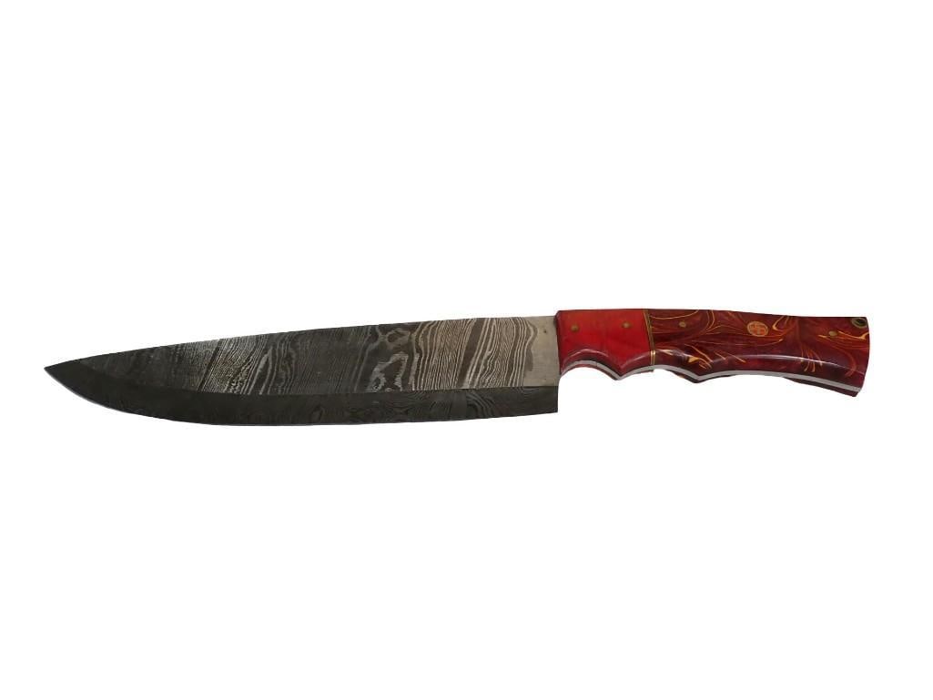Hunting Knife with Red Handle (1 of 7)