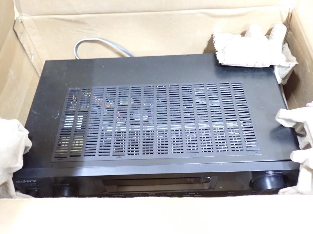 Sony STR-DH100 FM-AM Stero Receiver with Digital Media Port 100Wx2 with original box (1 of 9)