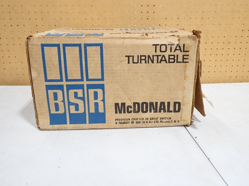 Total Turntable BSR 6500/x with original Box Record Player (1 of 5)
