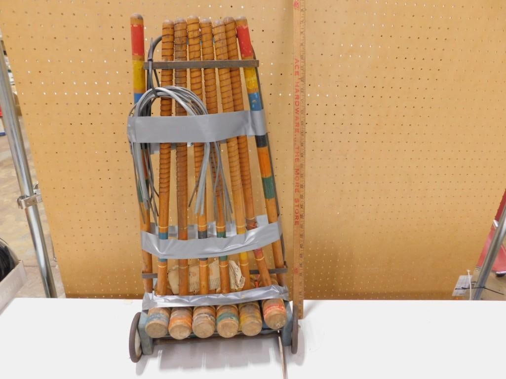 Vintage Croquet Set - comes with everything as shown (1 of 5)