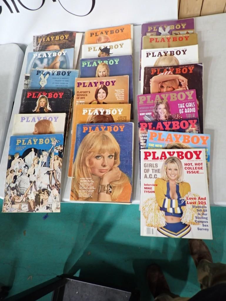 Lot of assorted Playboy Magazines (1 of 8)