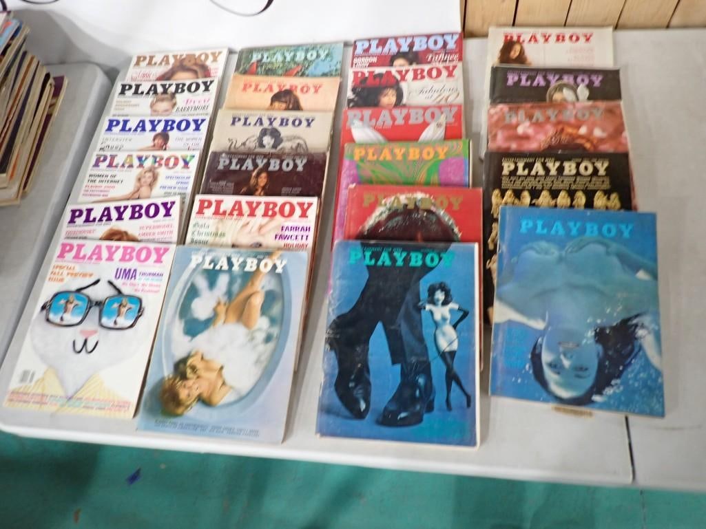 Lot of assorted Playboy Magazines (1 of 7)