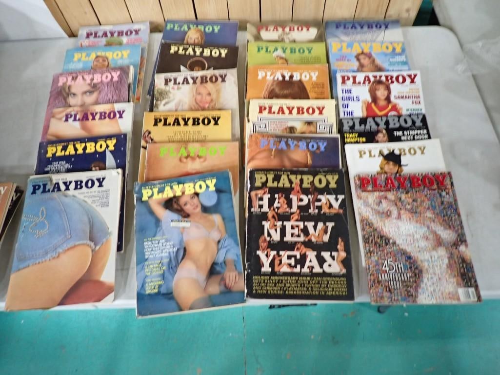 Lot of assorted Playboy Magazines (1 of 9)