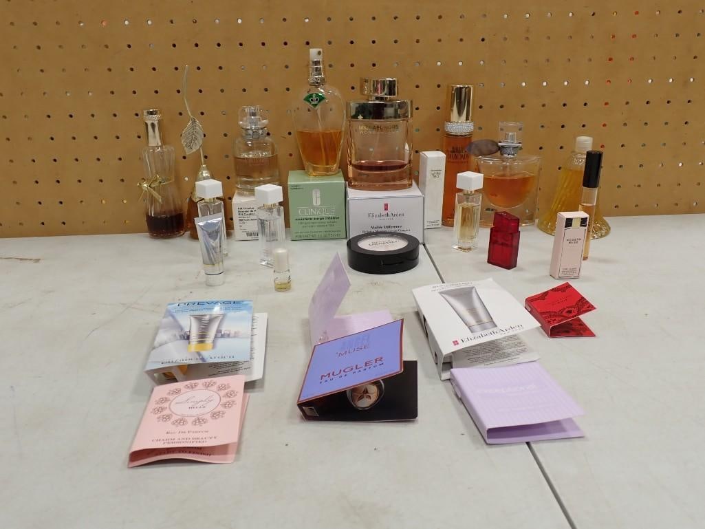 Lot of Perfume and Cologne Bottles incl White Diamonds, Elizabeth Arden, Givenchy L'Interdit,: Lot of Perfume and Cologne Bottles incl White Diamonds, Elizabeth Arden, Givenchy L'Interdit, etc. Condition; These are being sold as collectible bottles only with no guarantee regarding the