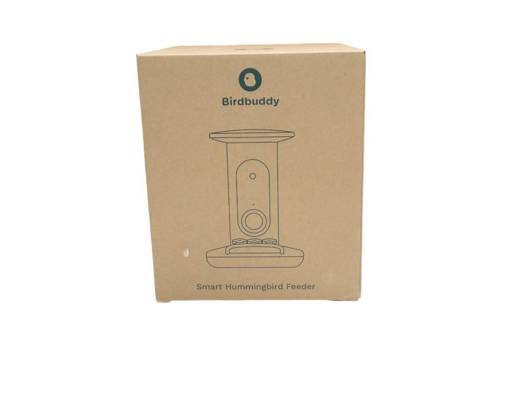 Birdbuddy Smart Hummingbird Feeder New in Box: Birdbuddy Smart Hummingbird Feeder New in Box All pictures are considered part of the description and should be examined carefully by bidders. Live Auctioneers is now offering Live Shipping through