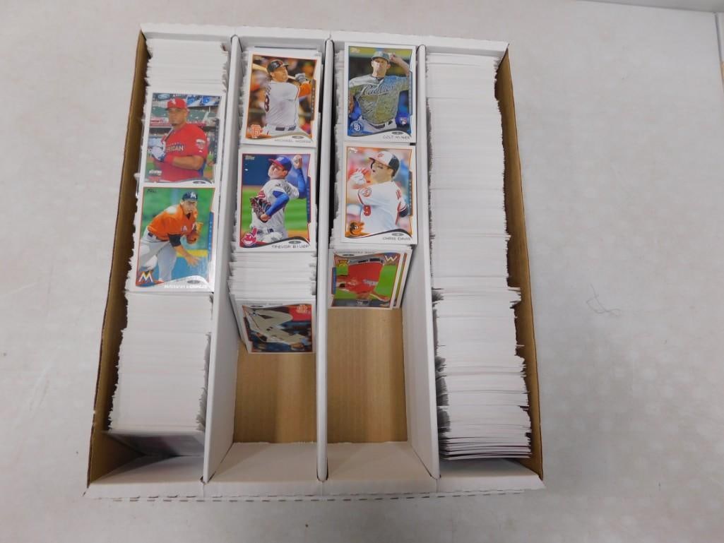 Large Flat full of Baseball Cards - Appears to be Topps (1 of 4)