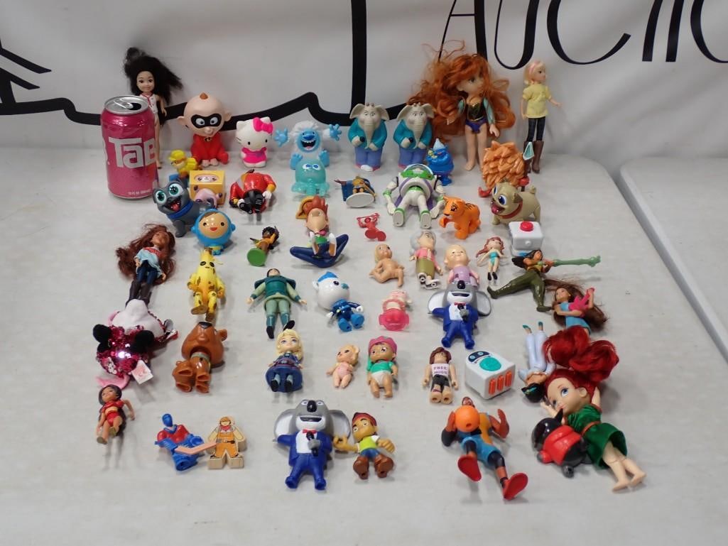 Lot of Small Toys incl Mini Dolls, Figures, Etc (1 of 1)