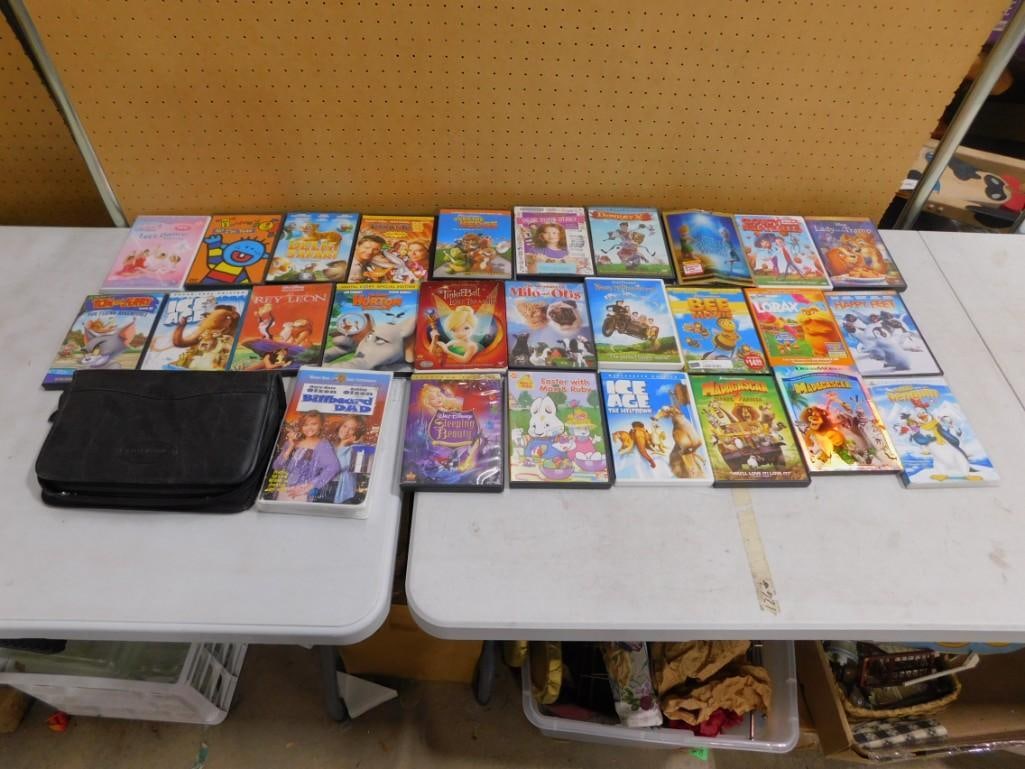 Large Lot of assorted Children's DVDs (1 of 6)