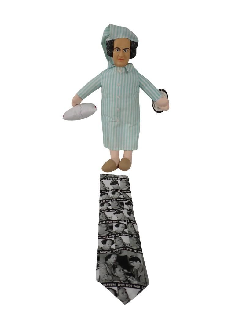 The Three Stooges Tie by Ralph Marlin and Larry Doll: The Three Stooges Tie by Ralph Marlin and Larry Doll with Original Wrist Tag All pictures are considered part of the description and should be examined carefully by bidders. Live Auctioneers is now of