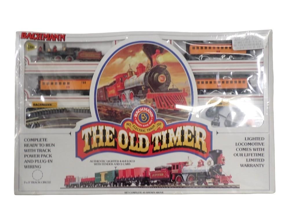 Bachmann The Old Timer HO Electric Train Set in Original Box (1 of 6)