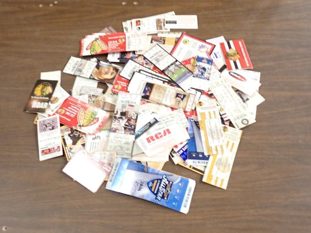 Lot of Old Tickets incl Sports: Lot of Old Tickets incl Sports All pictures are considered part of the description and should be examined carefully by bidders. Live Auctioneers is now offering Live Shipping through them. This is an 