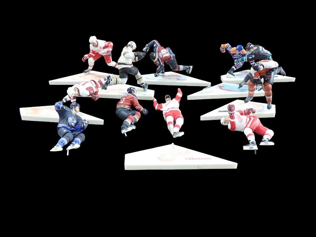 Lot of assorted MacFarlane Hockey Figures: Lot of assorted MacFarlane Hockey Figures All pictures are considered part of the description and should be examined carefully by bidders. Live Auctioneers is now offering Live Shipping through them. 