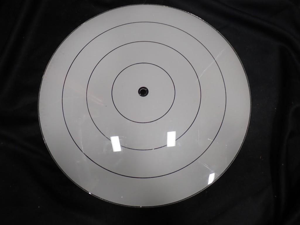 Vintage MCM UFO Style Glass Ceiling Light Fixture - roughly 16" Diameter (1 of 6)