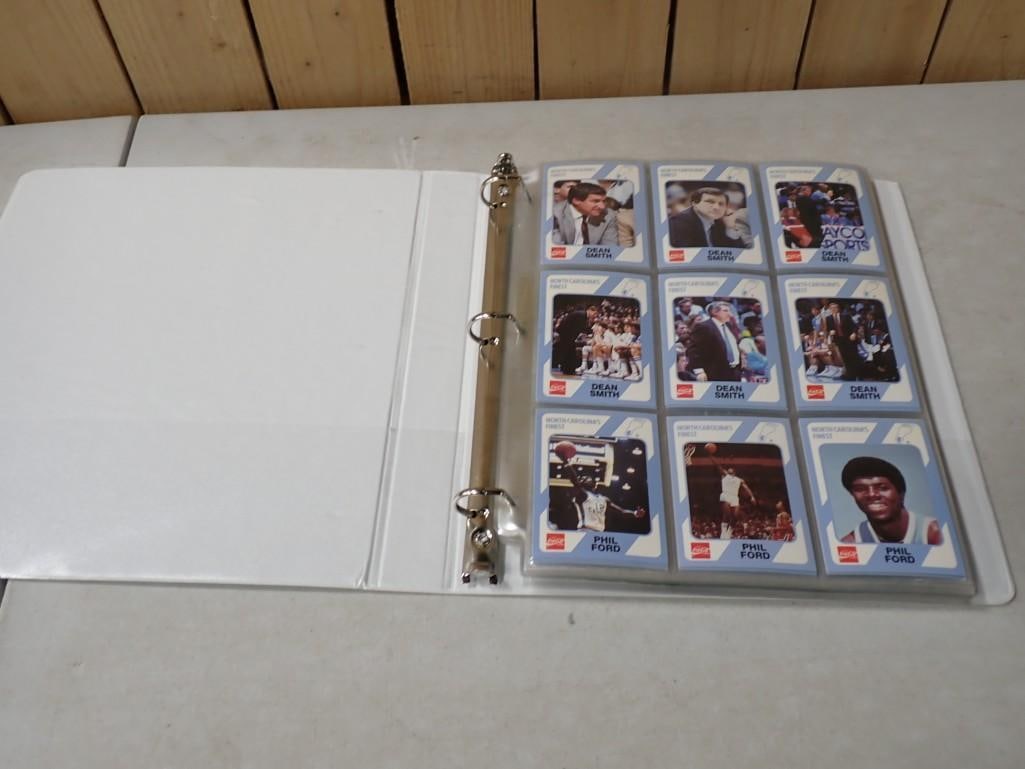 1989 North Carolina Finest Basketball Cards including 7 Michael Jordan Cards - Complete Set (1 of 10)