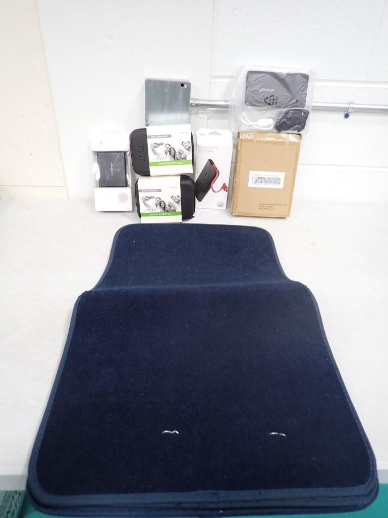 Lot of Portable Battery Chargers including Tylt Power Essentials 1148497 and Power Rocks 7800: Lot of Portable Battery Chargers including Tylt Power Essentials 1148497 and Power Rocks 7800, Myus-8013N-BKG-1RM, Verizon Power Pack Slim 2000, etc All pictures are considered part of the