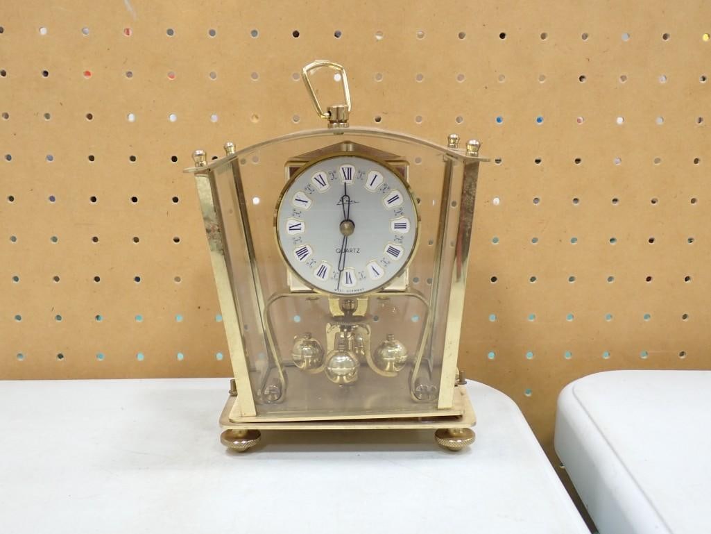 Kern Anniversary Clock: Kern Anniversary Clock Condition: untested All pictures are considered part of the description and should be examined carefully by bidders. Live Auctioneers is now offering Live