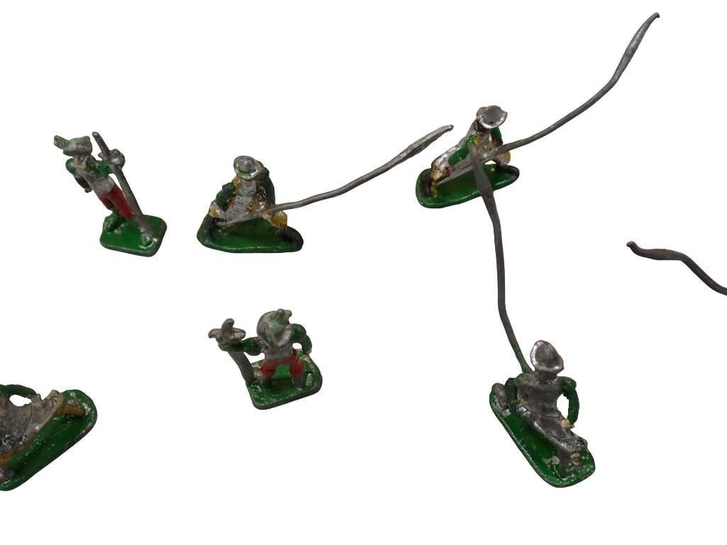 Lot of Metal Toy Soldiers - 2