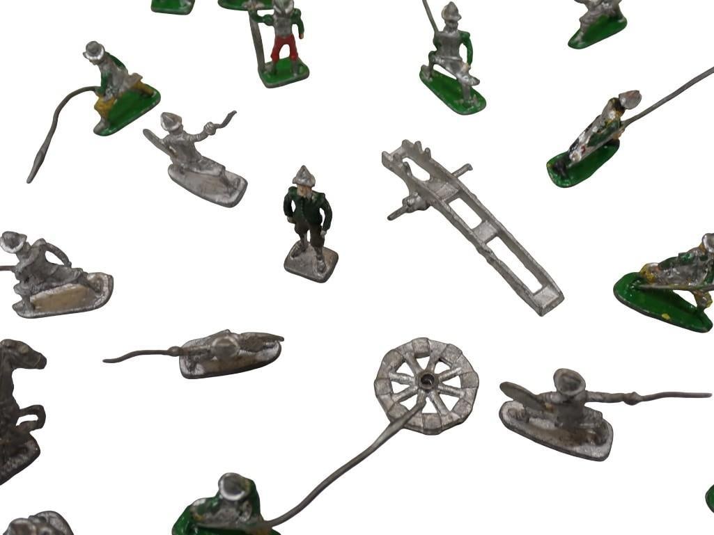 Lot of Metal Toy Soldiers - 3