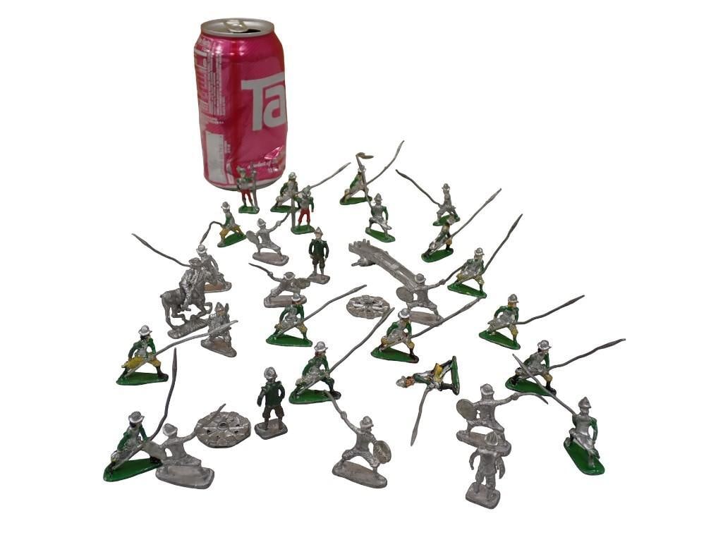 Lot of Metal Toy Soldiers - 5