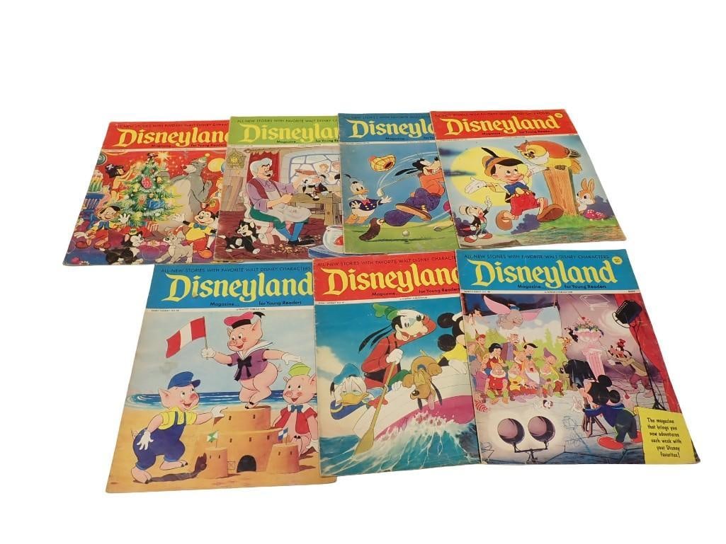 7 Vintage Disneyland Magazines (1 of 5)
