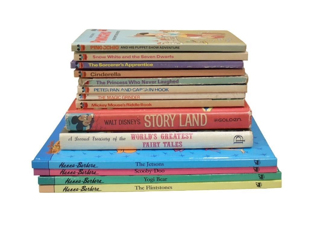 Lot of Children's Books incl 8 Disney Books incl The Magic Grinder, The Sorcerer's Apprentice, The P (1 of 4)
