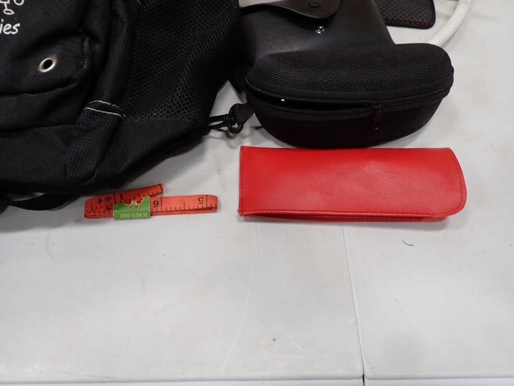 Misc. Lot including Telephone Answering Machine, Lamp, Vintage TI Calculator, Beachbody Insanity 60- - 6