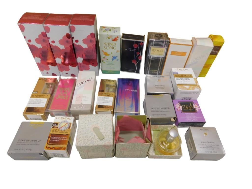 Lot of Cologne, Powder, Moisturizer, Etc Skin Care: Lot of Cologne, Powder, Moisturizer, Etc Skin Care All pictures are considered part of the description and should be examined carefully by bidders. Live Auctioneers is now offering Live