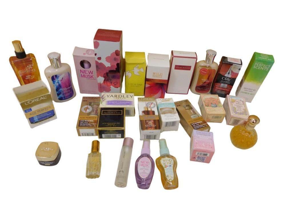 Lot of Cologne, Skin Care, Etc: Lot of Cologne, Skin Care, Etc All pictures are considered part of the description and should be examined carefully by bidders. Live Auctioneers is now offering Live Shipping through them. This is an 