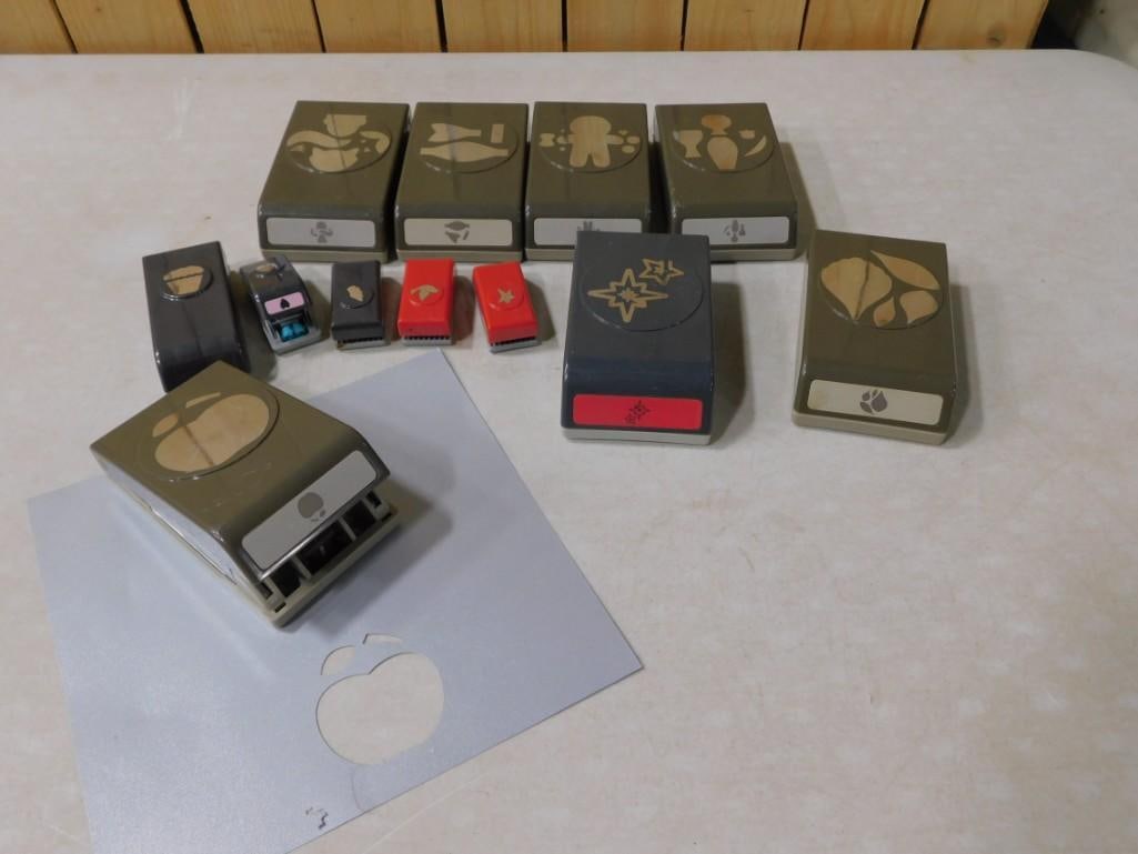 Lot of Fancy Paper Punches for Scrapbooking - assorted shapes: Lot of Fancy Paper Punches for Scrapbooking - assorted shapes All pictures are considered part of the description and should be examined carefully by bidders. Live Auctioneers is now offering Live