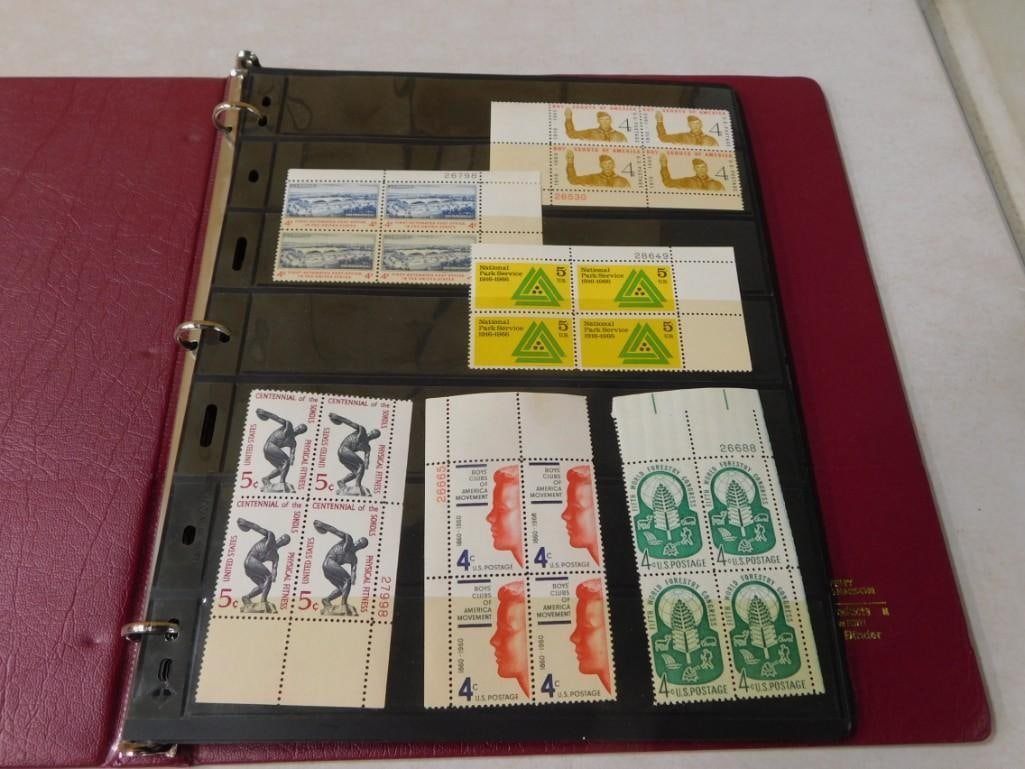 Binder of Vintage US Stamps: Binder of Vintage US Stamps All pictures are considered part of the description and should be examined carefully by bidders. Live Auctioneers is now offering Live Shipping through them. This