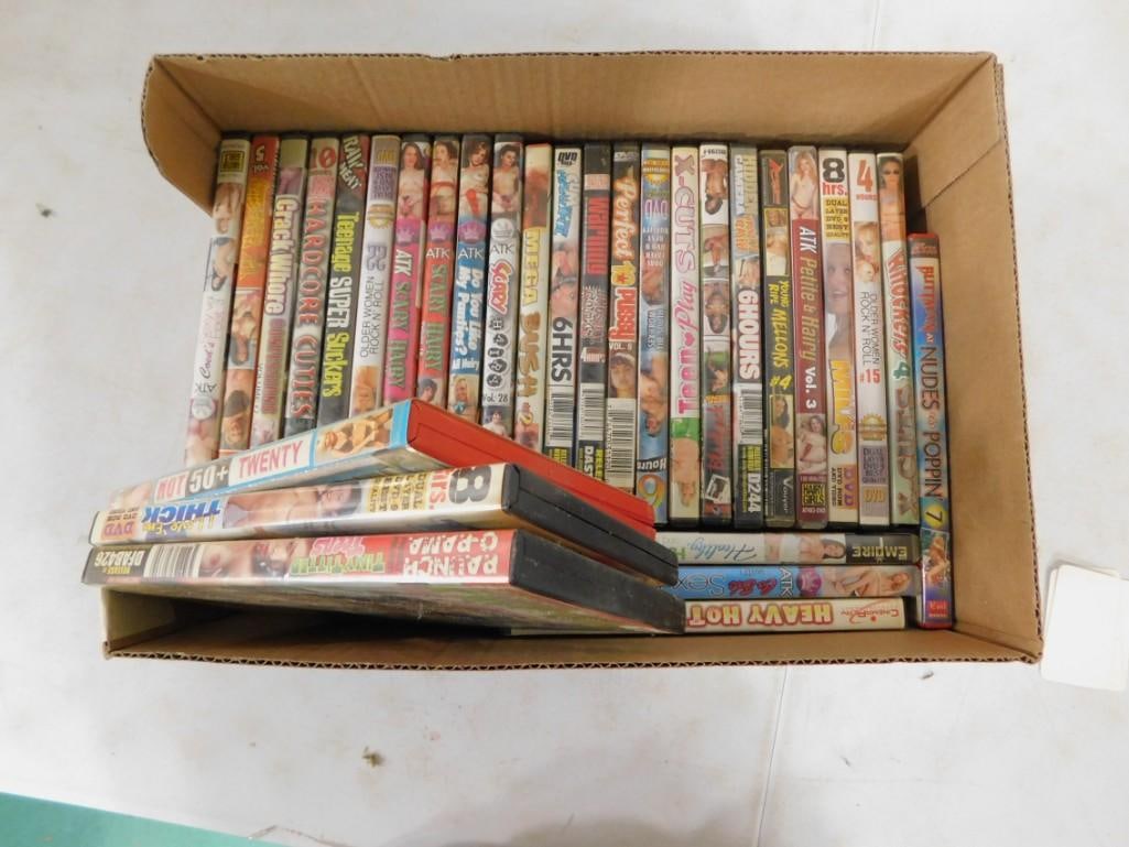 Spicy Adult DVD Movies including Mega Bush #2, Hardcore Cuties, Teenage Super Suckers, Young Ripe Me: Spicy Adult DVD Movies including Mega Bush #2, Hardcore Cuties, Teenage Super Suckers, Young Ripe Melons #4, etc. All pictures are considered part of the description and should be examined carefully