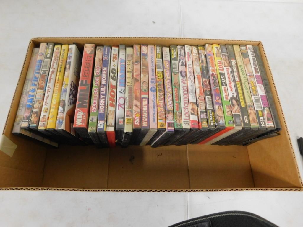 Spicy Adult DVD Movie Lot including Milf Files 1-4, Lactomania #6, Fat & Fifties, 70 & Hairy, etc: Spicy Adult DVD Movie Lot including Milf Files 1-4, Lactomania #6, Fat & Fifties, 70 & Hairy, etc All pictures are considered part of the description and should be examined carefully by