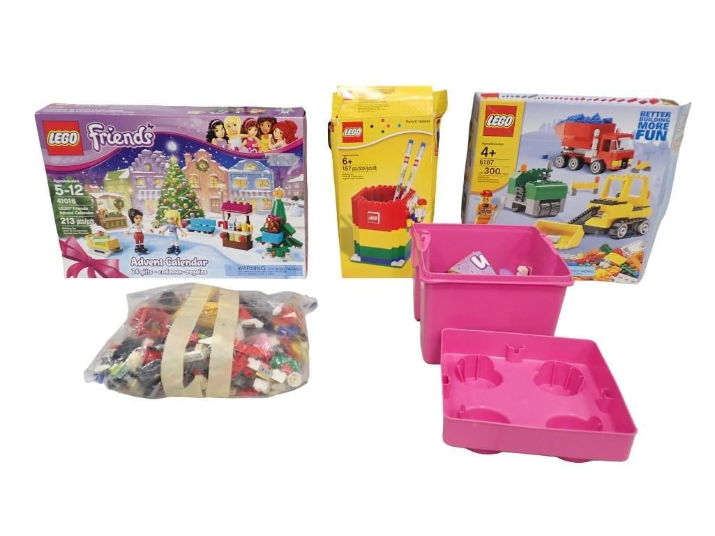 Lot of Assorted Lego Sets and Pieces. Boxes are open, but full of sealed bags - see pictures (1 of 15)