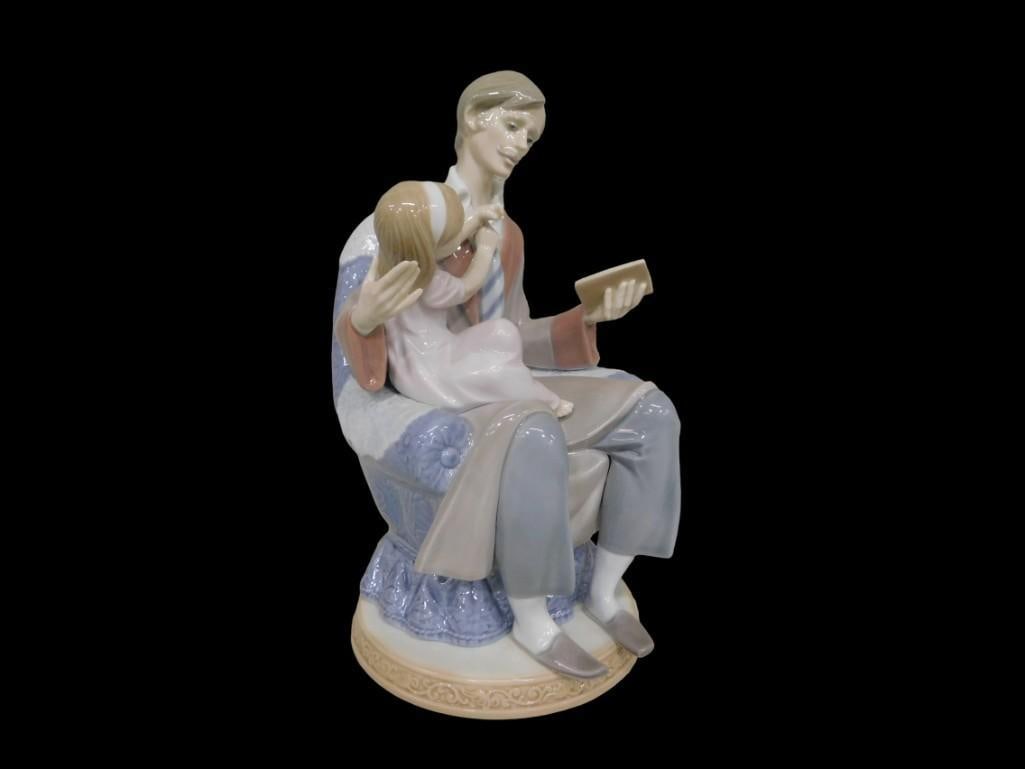 Lladro 5584 Daddy's Girl Porcelain Figurine (1 of 8)