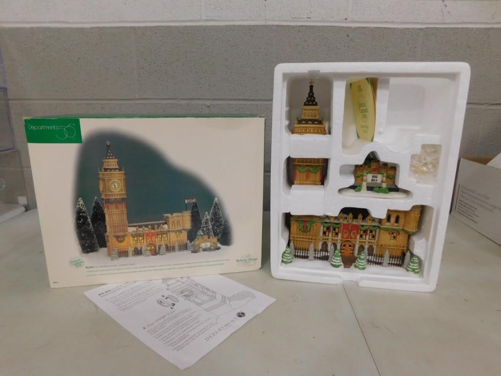 Dept 56 Big Ben Dickens Village Series Historical Landmark Series Christmas Village Building (1 of 6)