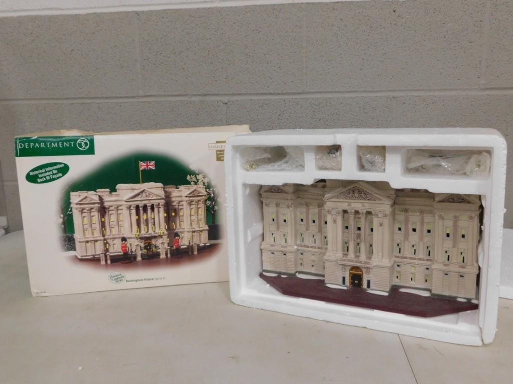 Dept 56 Buckingham Palace Set of 5 Historical Landmark Series Christmas Village Set in Original Box (1 of 4)