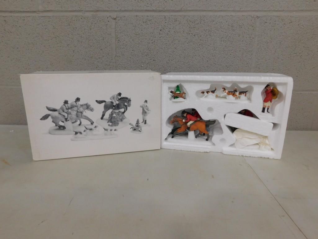 Dept 56 Tally Ho Heritage Village Collection Christmas Village Accessories in Original Box (1 of 3)