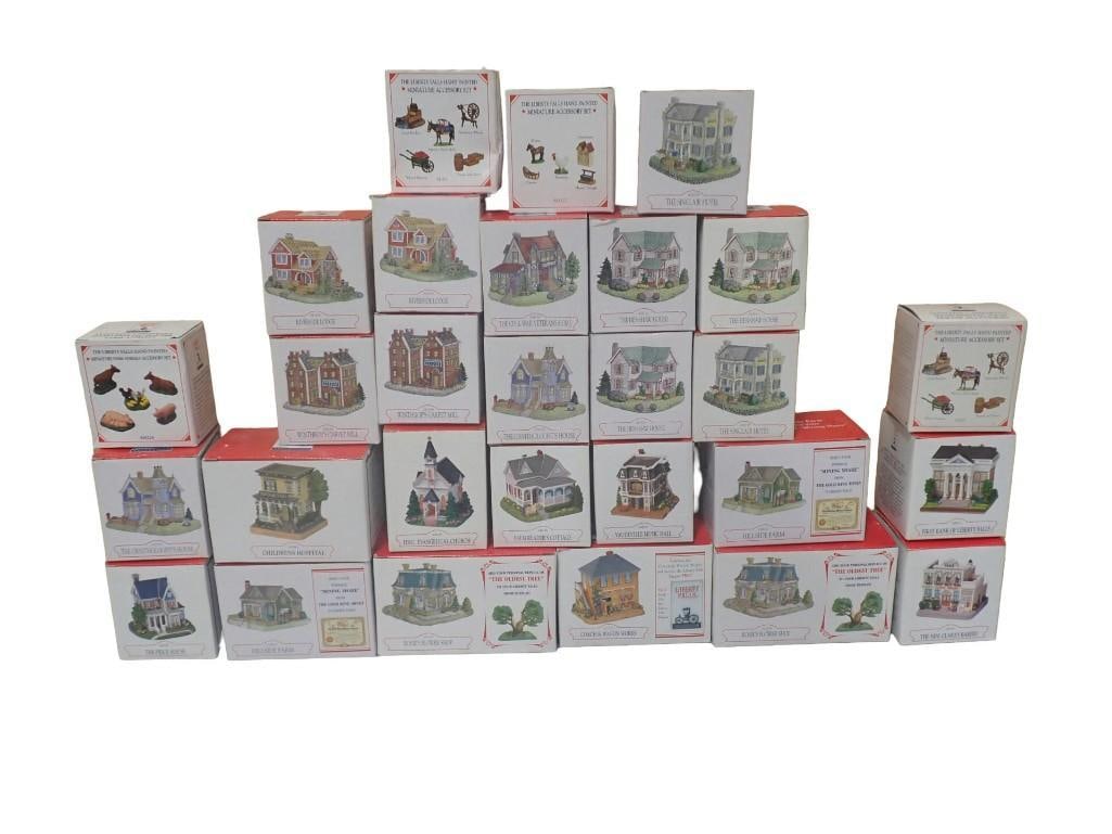 Large Lot of assorted Liberty Falls Collectibles and Accessories with original boxes (1 of 7)