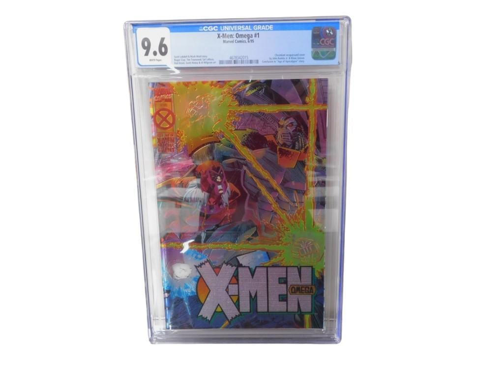 X-Men: Omega #1 CGC Graded 9.6 Comic Book Marvel Comics 6/95 (1 of 9)