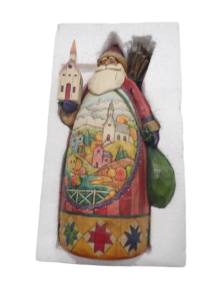 Jim Shore Santa Clause Statue or Figure Heartood Creek 118433 God's Blessings Are Forever (1 of 7)