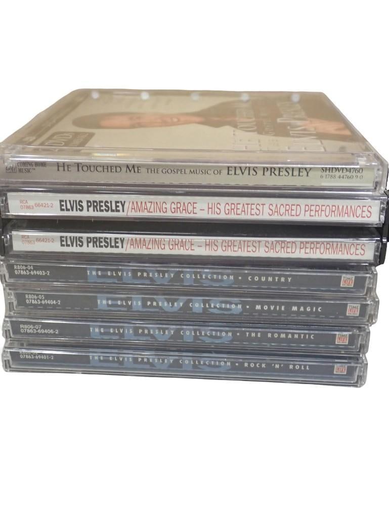 Elvis Presley Lot including DVD, CDs, Matchbox 1955 Pink Cadillac Fleetwood - 3