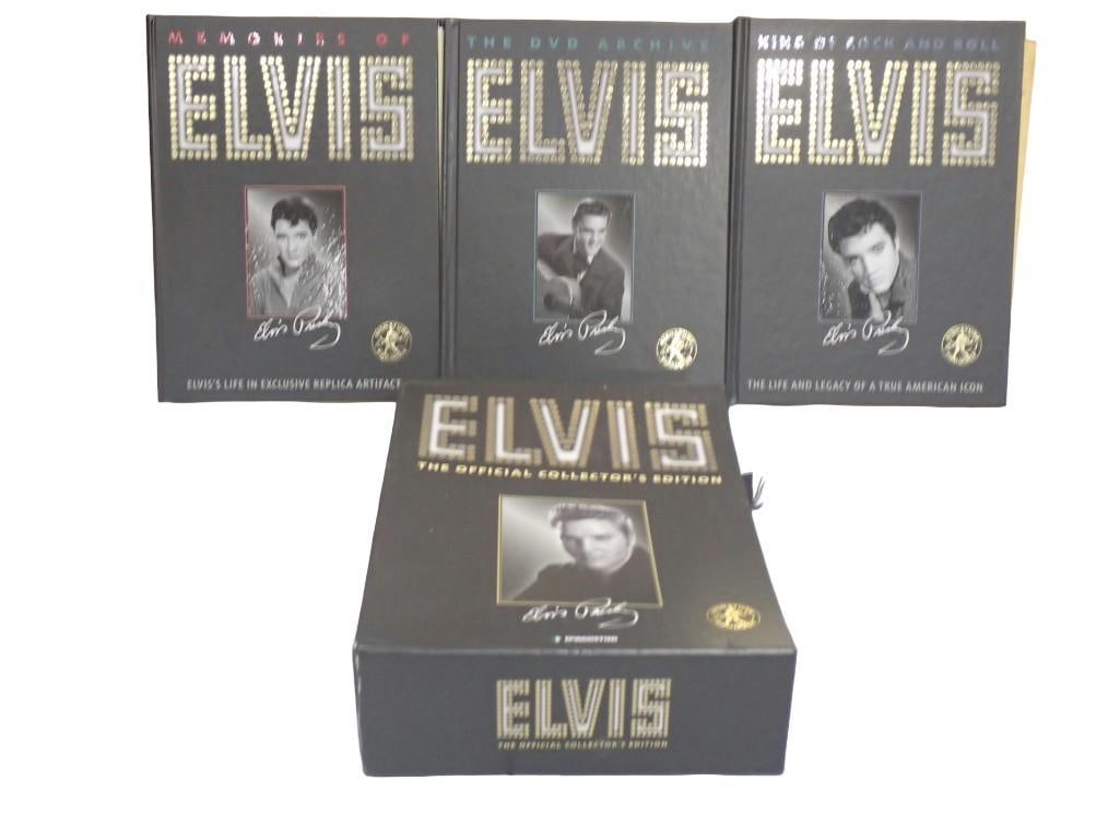 Elvis Presley the Official Collector's Edition Box Set with Books/DVD and COA (1 of 8)