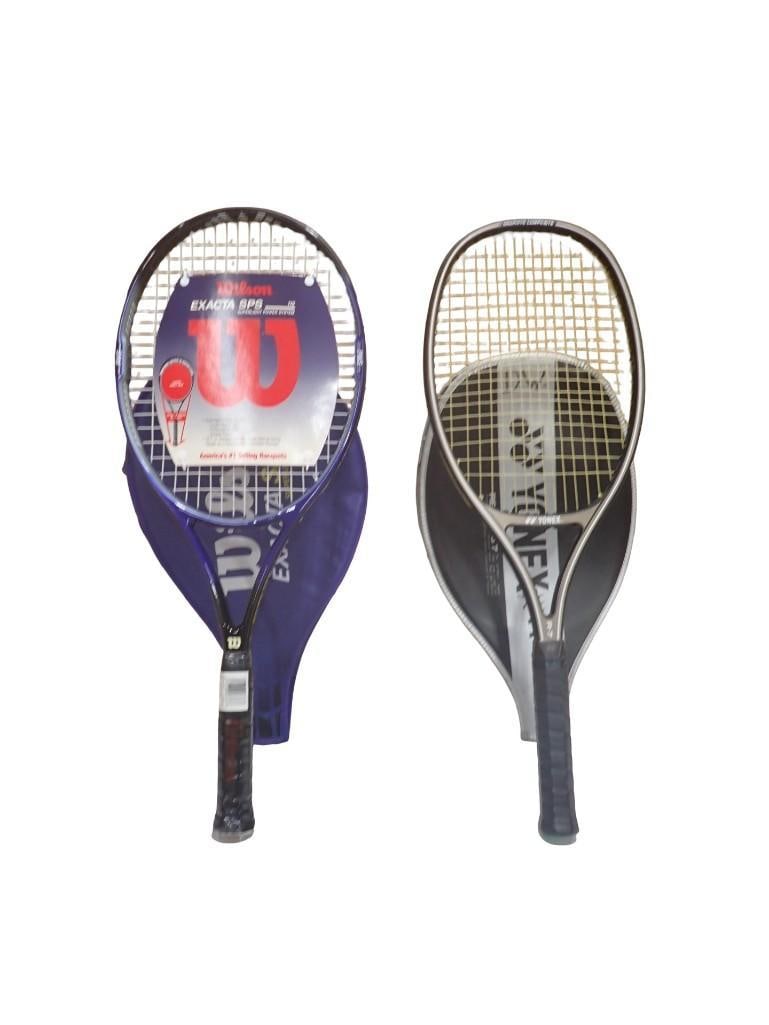2 Tennis Racquets incl 1 New Wilson with Cover and 1 Yonex with Cover (1 of 5)