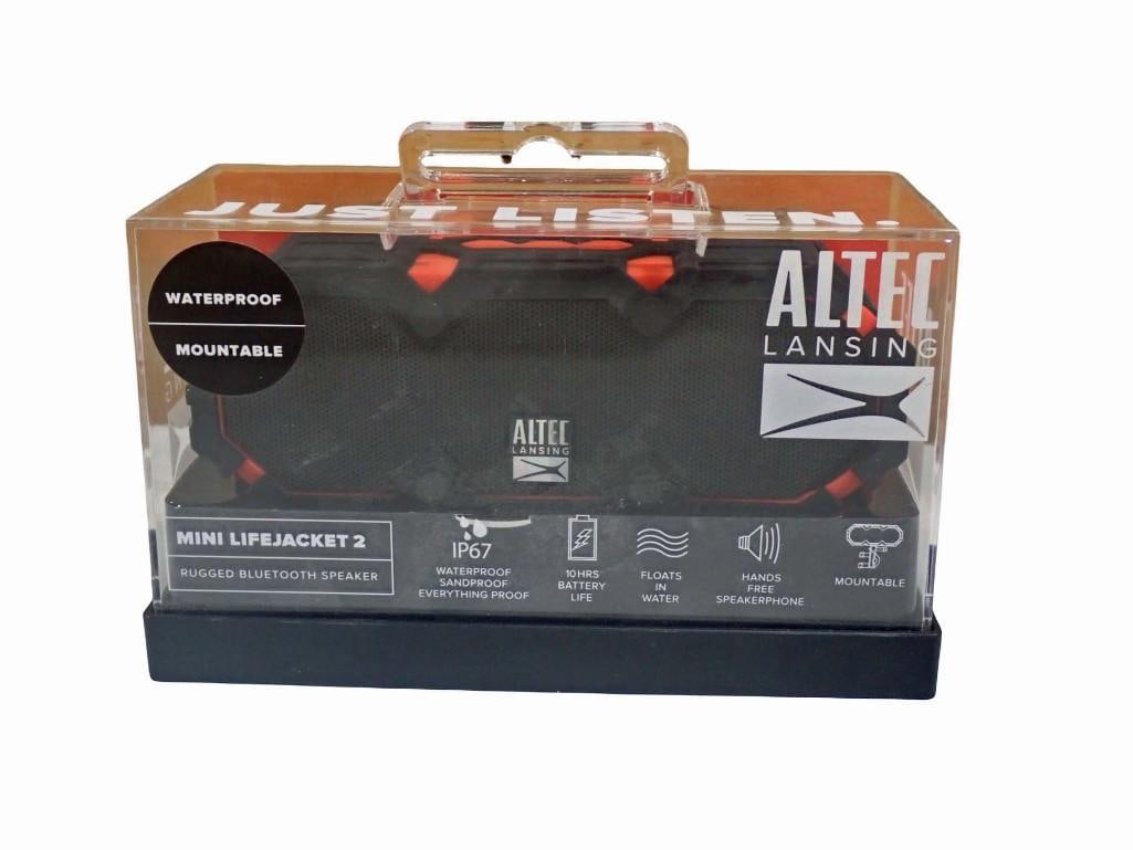 Altec Lansing Mini Lifejacket 2 Bluetooth Speaker Waterproof and Mountable (1 of 5)