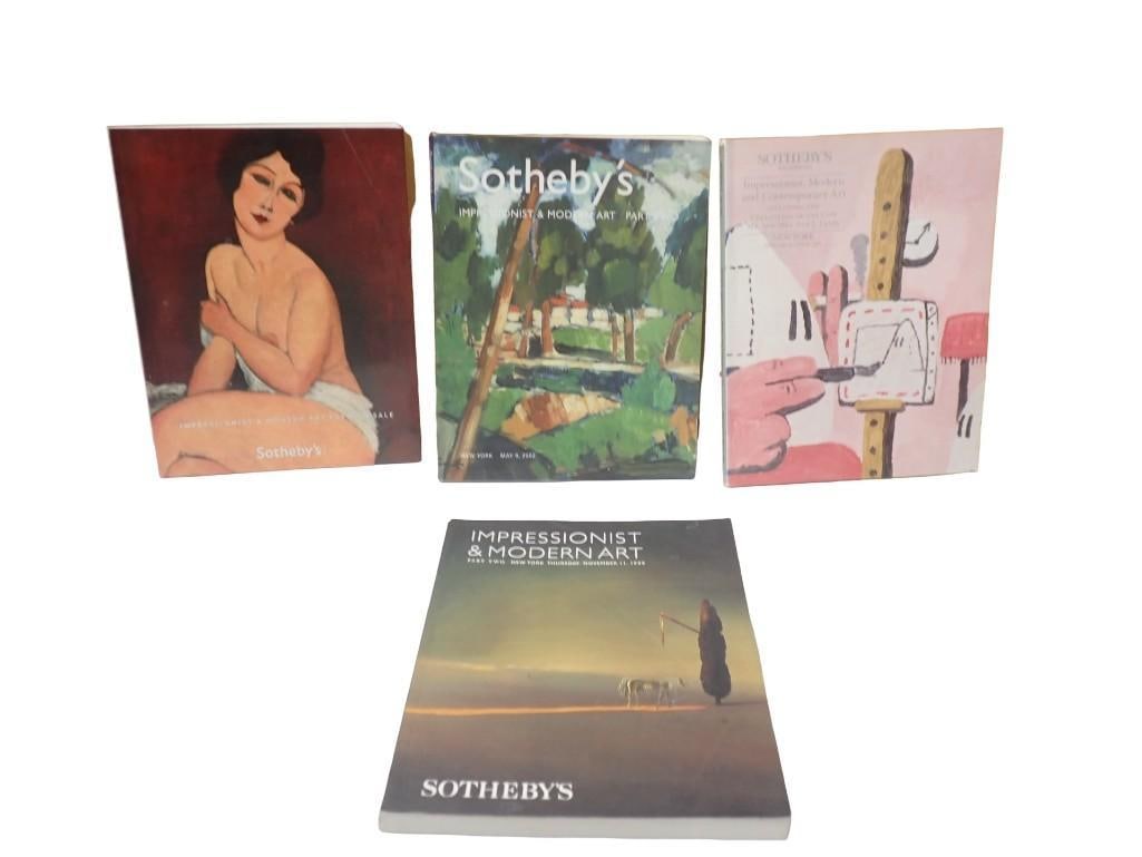 Lot of 4 Sotheby's Auction Catalogues (1 of 6)