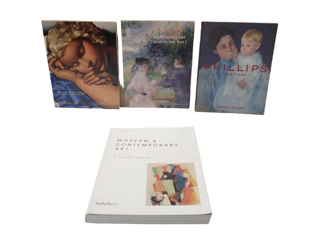 Lot of 2 Sotheby's, 1 Christies, and 1 Phillips Auction Catalogues (1 of 6)