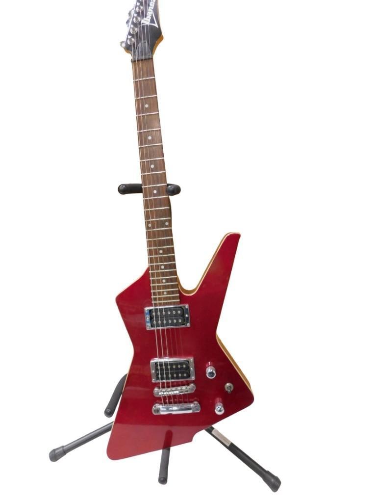 Ibanez Candy Apple Red DTX-120 Destroyer Electric Guitar with Stand (1 of 6)